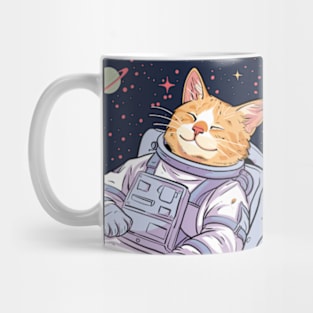 Astronaut Cat Mug